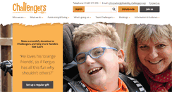 Desktop Screenshot of disability-challengers.org